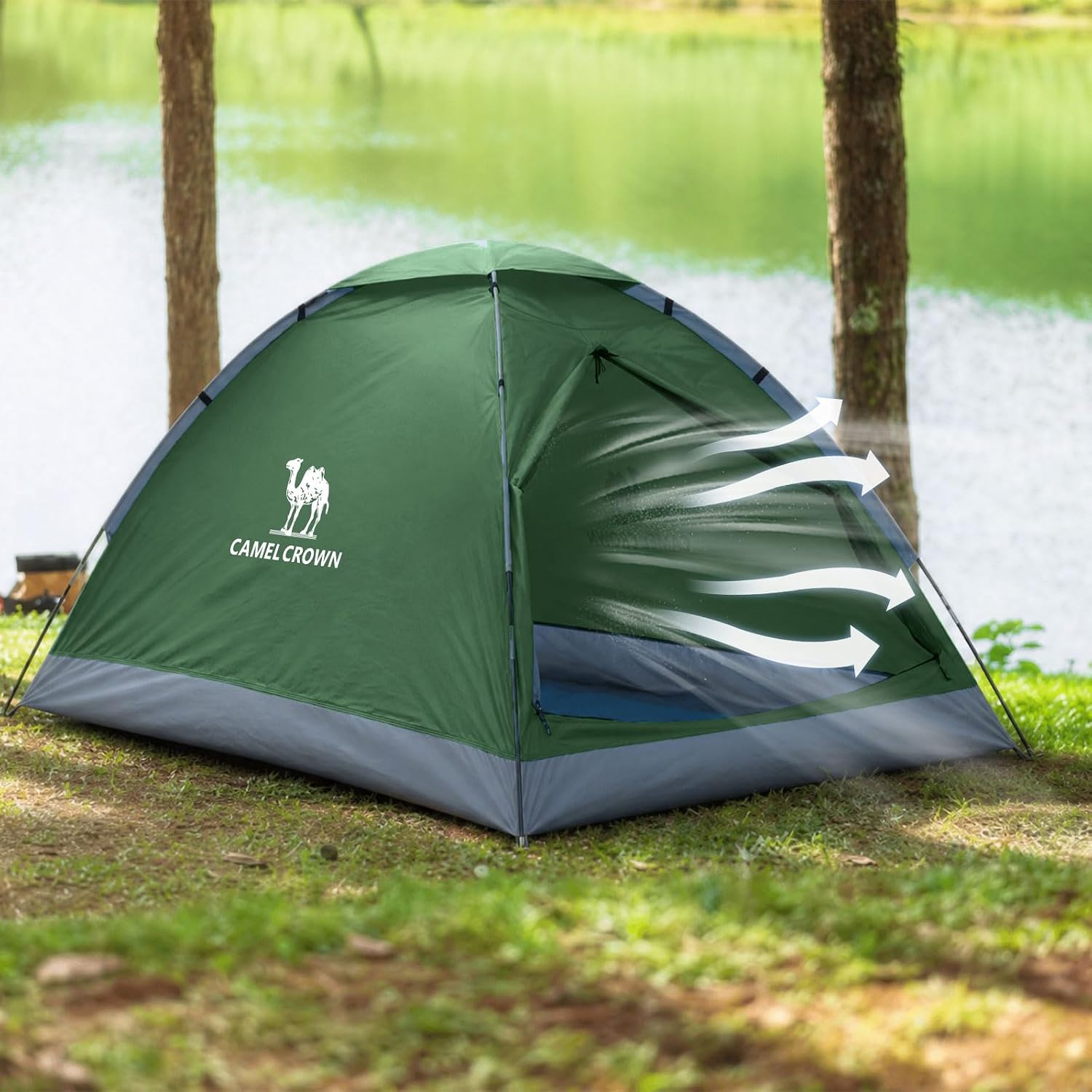 CAMEL CROWN Tents for Camping 2/3/4/5 Person Camping Dome Tent, Waterproof,Spacious, Lightweight Portable Backpacking Tent for Outdoor Camping/Hiking - Image 5