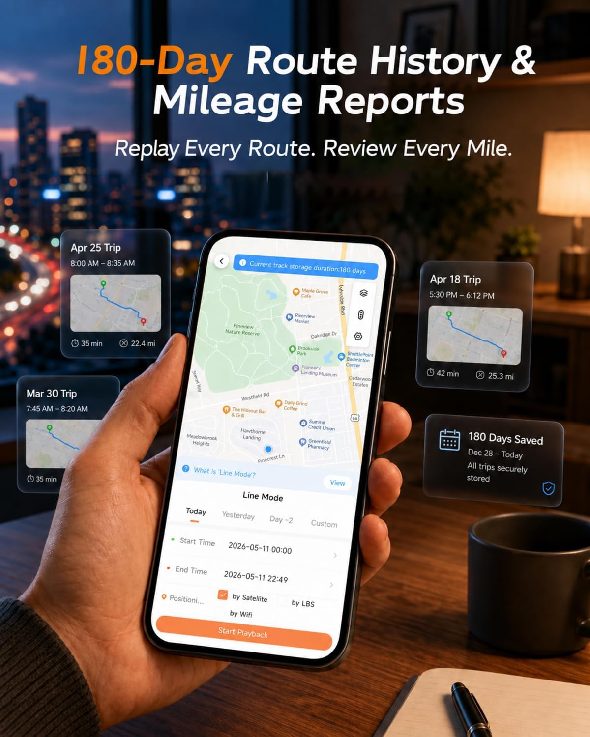 OBD GPS Tracker for Vehicles, No Subscription,No Monthly Fees - Image 7