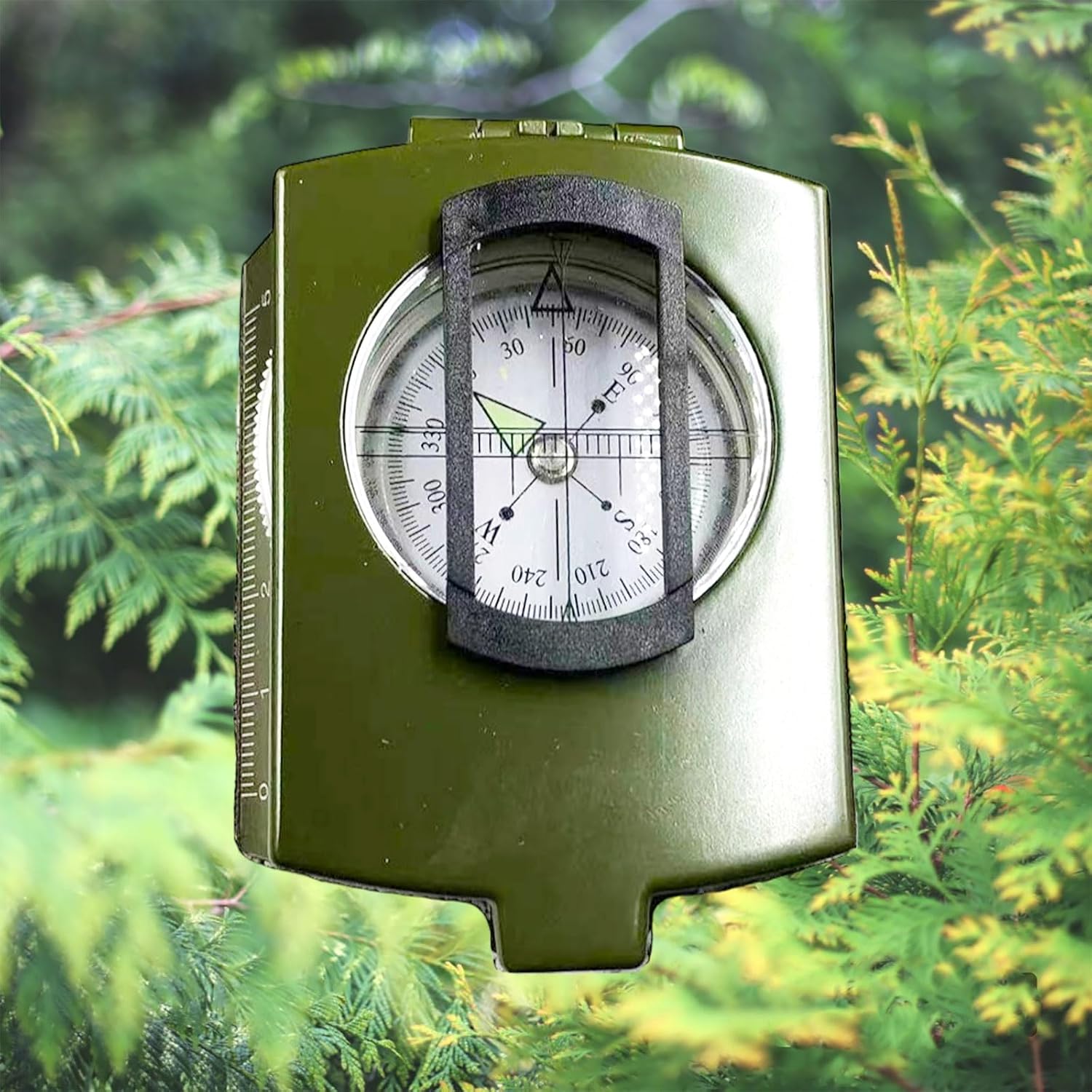 Compass, Hiking Compass for Survival with Lensatic – Water-Resistant Durable and Pocket-Sized - Image 6